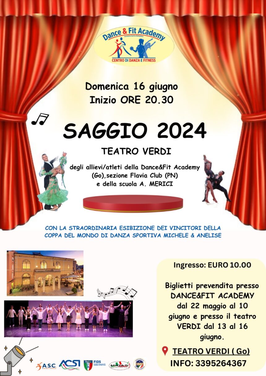 16/06 – SAGGIO DI DANZA ASD DANCE & FIT ACADEMY