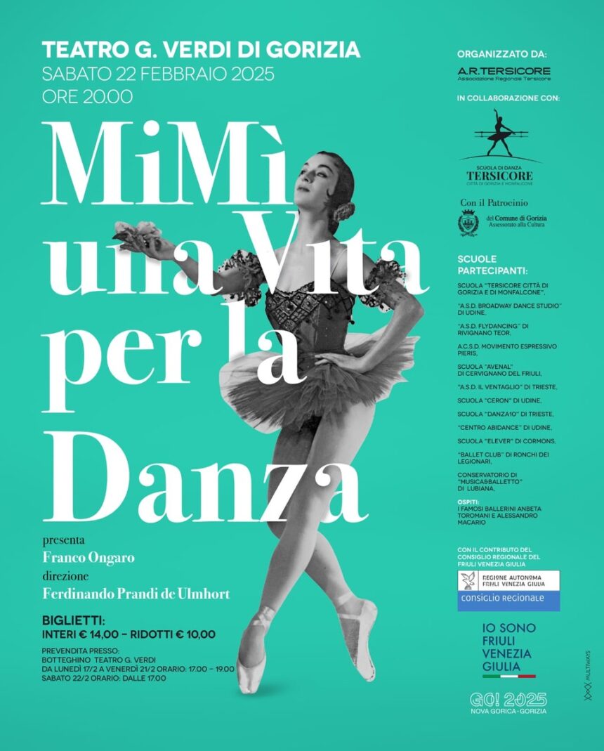 Al Teatro Verdi arriva “MIMì UNA VITA PER LA DANZA”